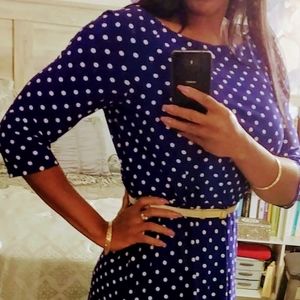 Jones New York Polka Dot Dress